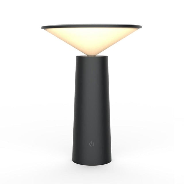 Lampe de Chevet Créative Simple et Chaleureuse pour Chambre, Hôtel et Bureau, Noire, Blanche