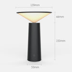 Lampe de Chevet Créative Simple et Chaleureuse pour Chambre, Hôtel et Bureau, Noire, Blanche