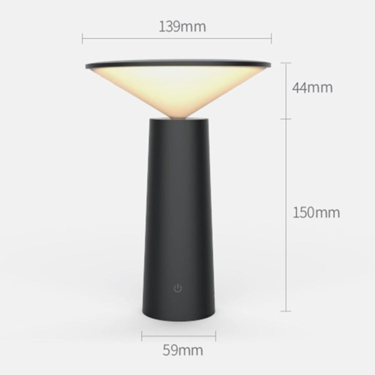 Lampe de Chevet Créative Simple et Chaleureuse pour Chambre, Hôtel et Bureau, Noire, Blanche