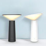 Lampe de Chevet Créative Simple et Chaleureuse pour Chambre, Hôtel et Bureau, Noire, Blanche