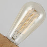 Veilleuse à LED en bois massif, lampe de chevet moderne et minimaliste pour chambre, petite lampe de table sans ampoules LED, prise EU