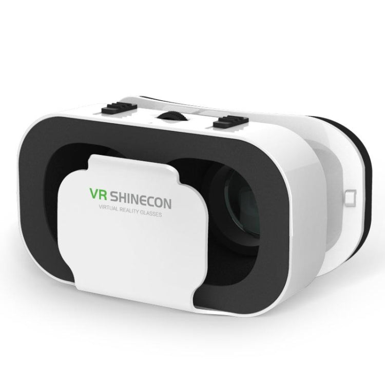 Lunettes VR Shinecon 5e génération Lunettes VR 3D de réalité virtuelle boîte légère portable pour téléphone mobile 4.7-6.0 pouces