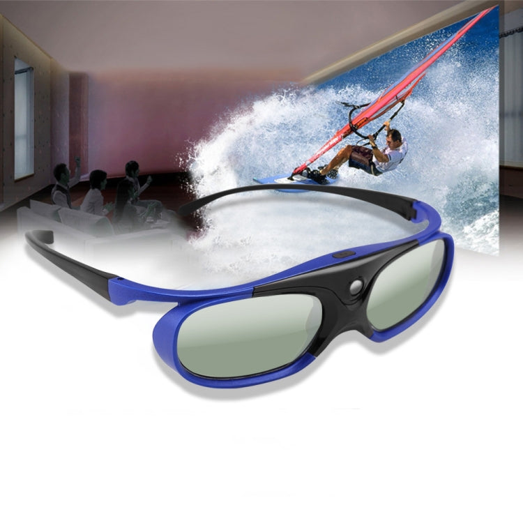 Lunettes 3D DLP à obturateur actif à batterie universelle 96-144Hz pour projecteur de cinéma maison XGIMI Optoma Acer Viewsonic TV 3D