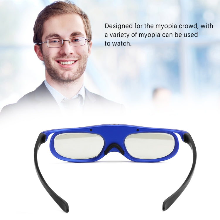 Lunettes 3D DLP à obturateur actif à batterie universelle 96-144Hz pour projecteur de cinéma maison XGIMI Optoma Acer Viewsonic TV 3D