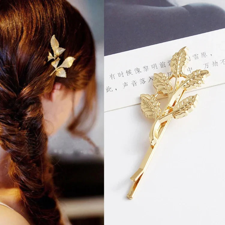 2 pinces à cheveux, le meilleur cadeau pour femme, épingle à cheveux brillante, accessoires de coiffure simples