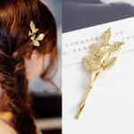 2 pinces à cheveux, le meilleur cadeau pour femme, épingle à cheveux brillante, accessoires de coiffure simples
