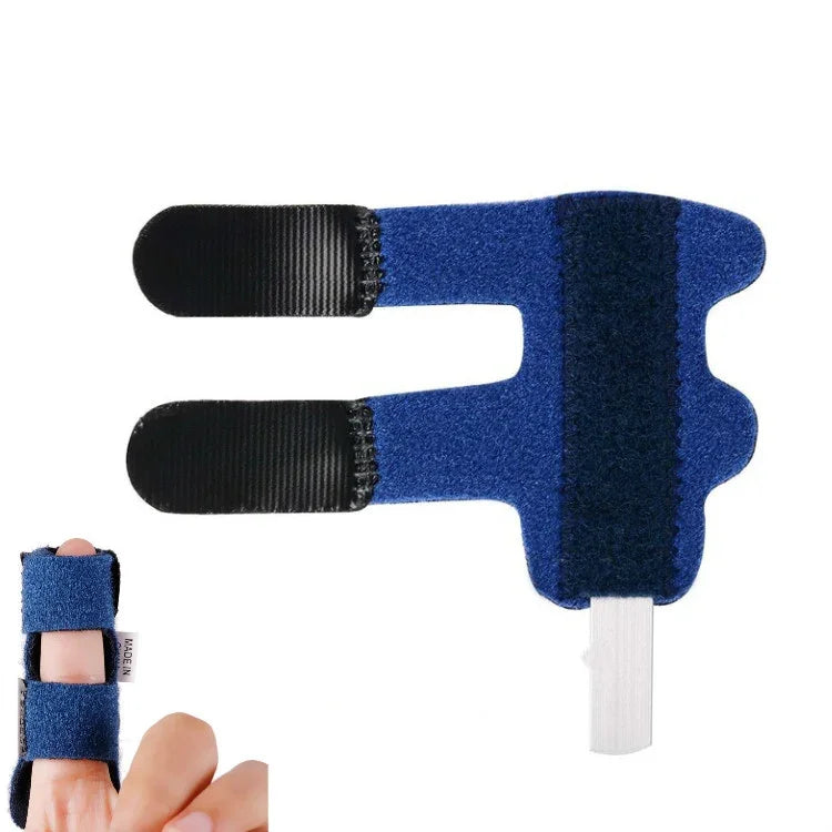 Attelle de fixation de doigt en aluminium pour correction de déviation et fracture