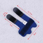 Attelle de fixation de doigt en aluminium pour correction de déviation et fracture