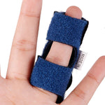 Attelle de fixation de doigt en aluminium pour correction de déviation et fracture