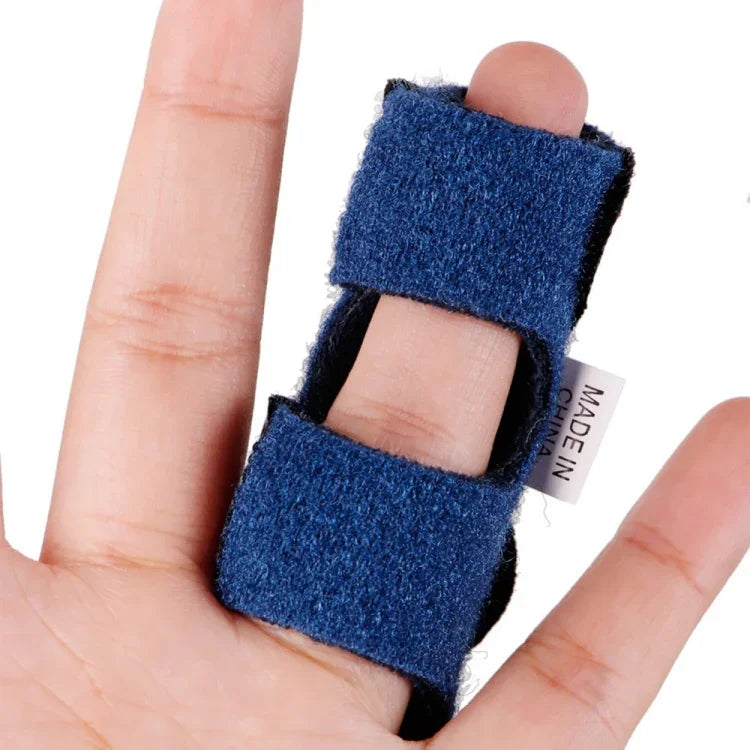 Attelle de fixation de doigt en aluminium pour correction de déviation et fracture
