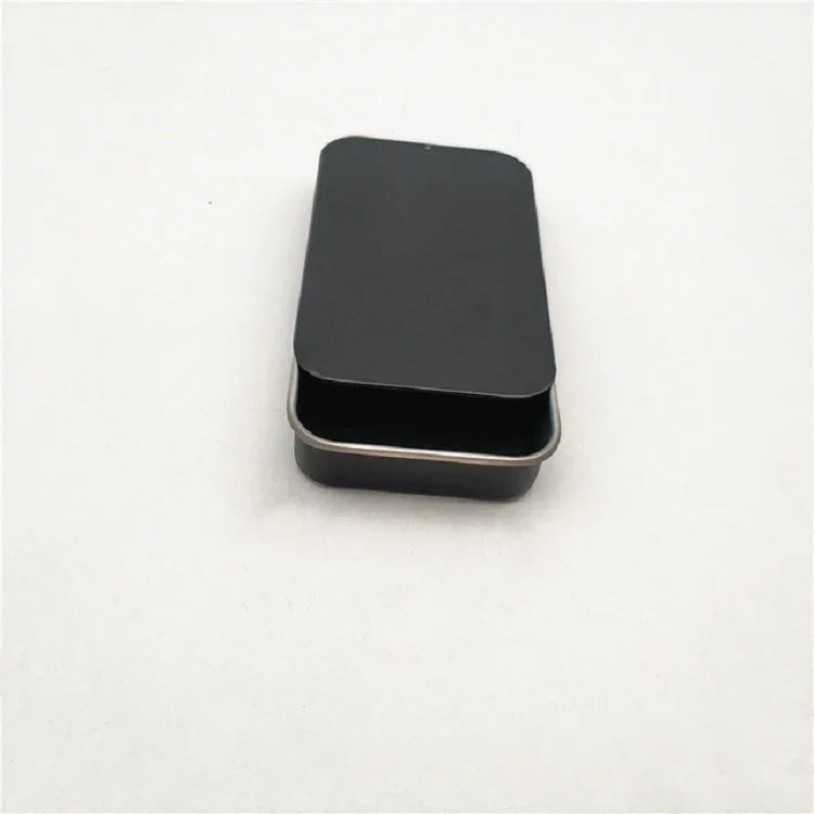 Boîte de rangement coulissante en fer pour médiators de guitare (2 pièces), accessoires pour instruments de musique.