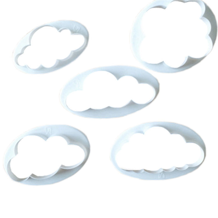 10 moules à gâteau en forme de nuage pour décoration de gâteaux, emporte-pièces, forme de nuage