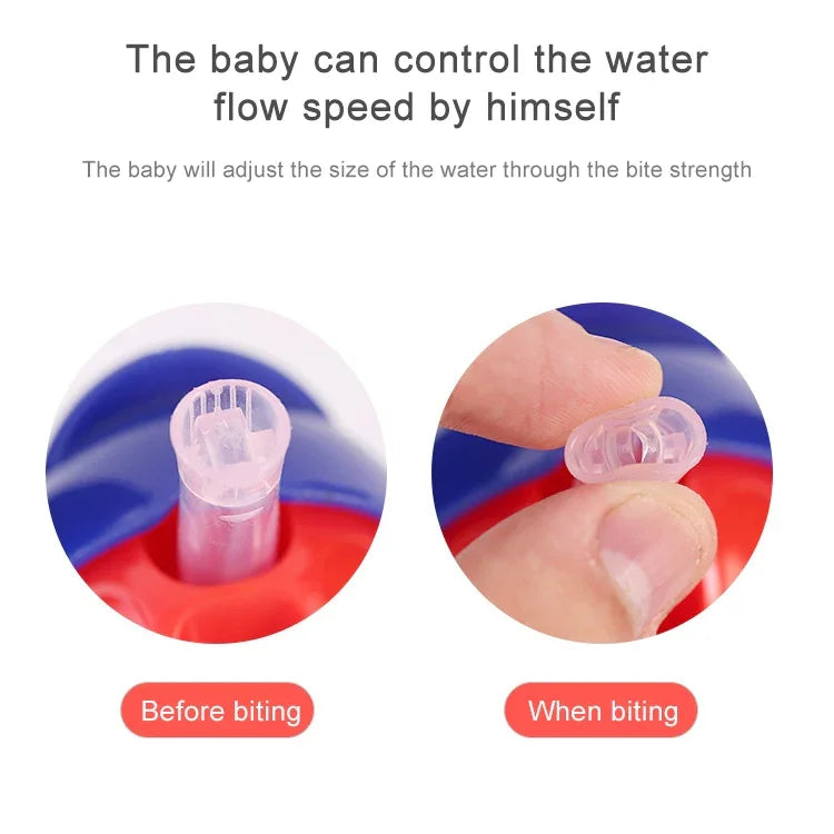 Biberon d'eau pour bébé avec paille, portable, motif dessin animé, tasses d'apprentissage, gourdes de sport, tasses d'alimentation pour bébé