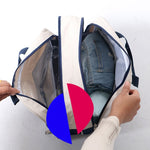 Sacs de voyage portables en tissu Oxford de grande capacité avec séparation sec/humide