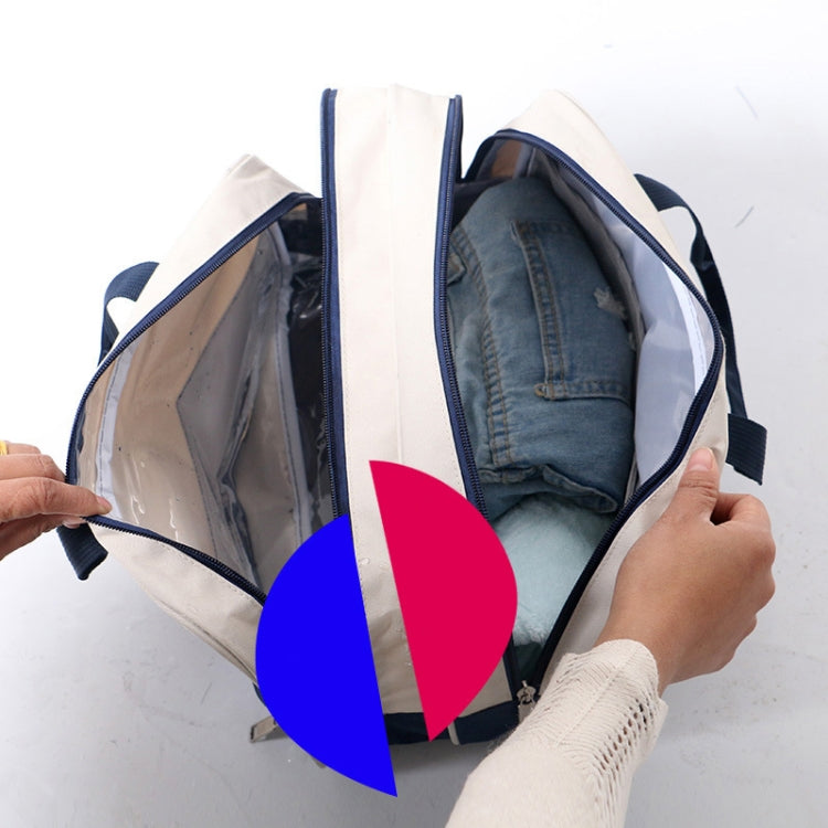 Sacs de voyage portables en tissu Oxford de grande capacité avec séparation sec/humide