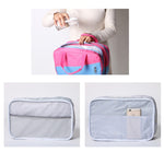 Sacs de voyage portables en tissu Oxford de grande capacité avec séparation sec/humide