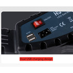 Kit d'éclairage vidéo de vlogging HQ-18N 18 pouces 45cm Anneau LED avec télécommande, pince téléphone et support trépied 2,1m, prise EU, 18 pouces