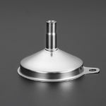 10 entonnoirs coniques en acier inoxydable pour cuisine, entonnoir à vin
