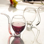 Tasse à lait en verre créatif de 300 ml avec paille, tasse à boisson froide, tasse à jus, verre à vin, tasse à jus de 300 ml