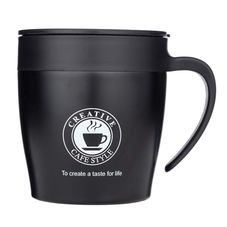 Tasse à café avec anse, Gobelets isothermes en acier inoxydable, Bouteille d'eau thermos sous vide, Tasse isotherme portable pour affaires