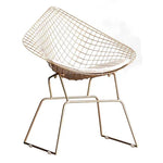 Chaise de salle à manger nordique moderne minimaliste décontractée, fil creux créatif à personnalité
