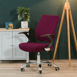 Housse universelle extensible pour chaise de bureau, housse dossier + housse coussin