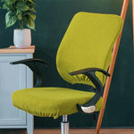 Housse universelle extensible pour chaise de bureau, housse dossier + housse coussin