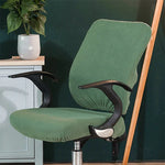 Housse universelle extensible pour chaise de bureau, housse dossier + housse coussin