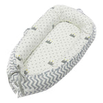 Lit bébé 80*50cm nouveau-né lit de soins bionique berceau lit d'artefact pour dormir lit de voyage pare-chocs