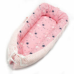 Lit bébé 80*50cm nouveau-né lit de soins bionique berceau lit d'artefact pour dormir lit de voyage pare-chocs
