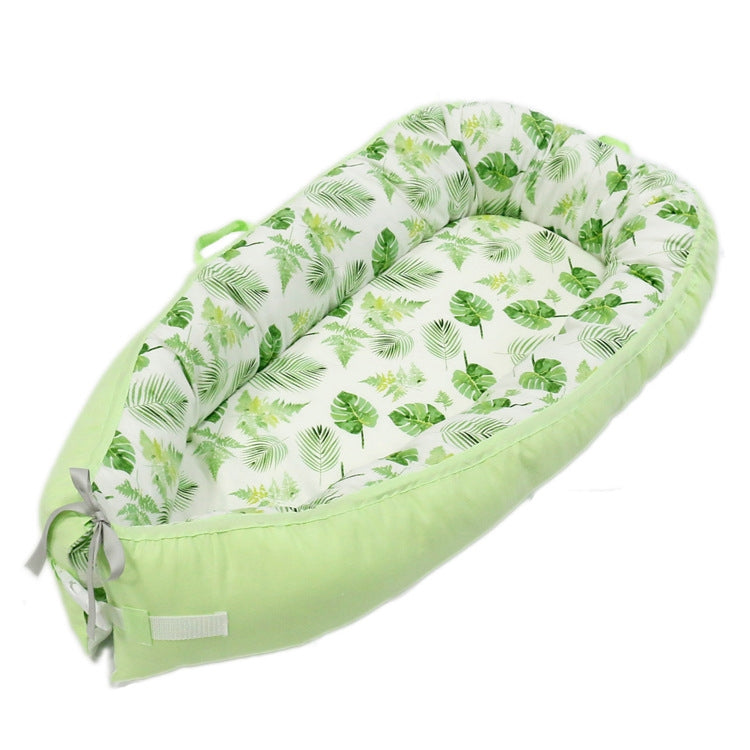 Lit bébé 80*50cm nouveau-né lit de soins bionique berceau lit d'artefact pour dormir lit de voyage pare-chocs