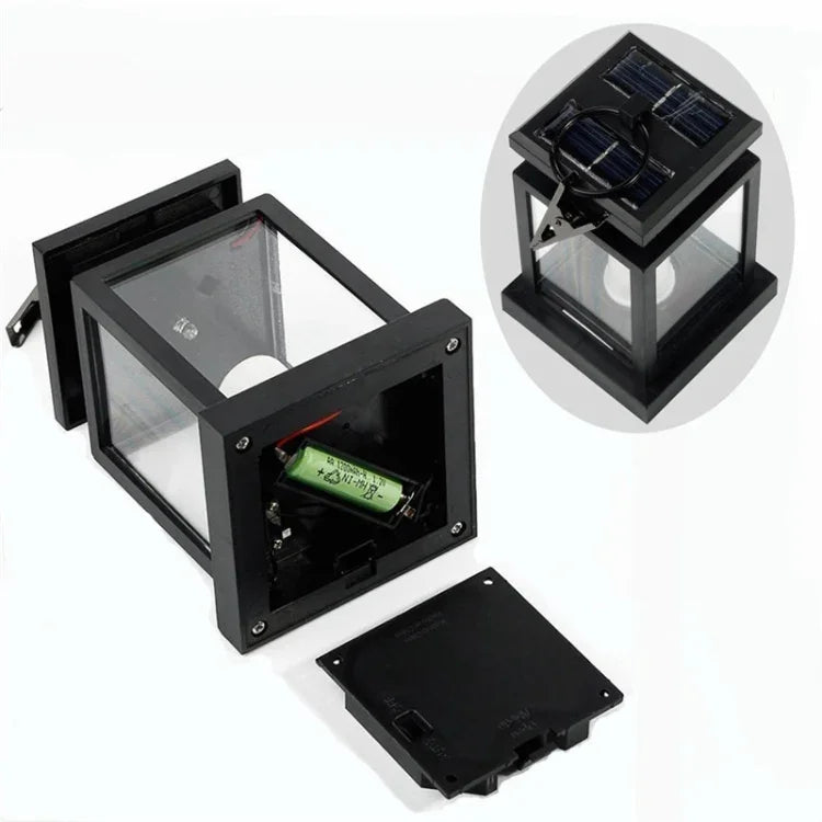 Lumière solaire de bougie rétro pour extérieur étanche, lampe de jardin LED, Bougie