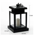 Lumière solaire de bougie rétro pour extérieur étanche, lampe de jardin LED, Bougie