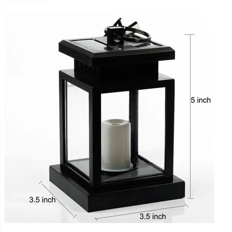 Lumière solaire de bougie rétro pour extérieur étanche, lampe de jardin LED, Bougie