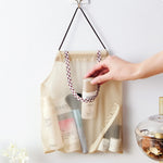 2 sacs de rangement créatifs pour légumes, oignons, pommes de terre, sac suspendu creux respirant, sac en maille pour l'ail et le gingembre, sac de rangement en maille