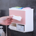Porte-serviettes sans poinçon pour salle de bain