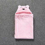 Mignonne Couverture Bébé Animal Dessin Animé Enfants Peignoir à Capuche Tout-Petit Bébé Serviette de Bain