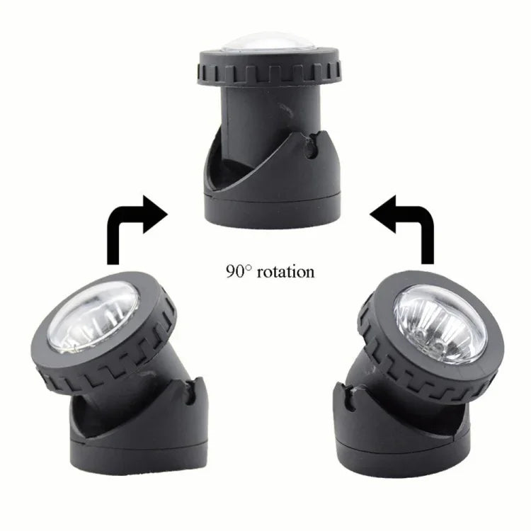 Projecteur Solaire Extérieur, Éclairage de Jardin et Piscine, Double Usage, Étanche IP65, LED Solaire