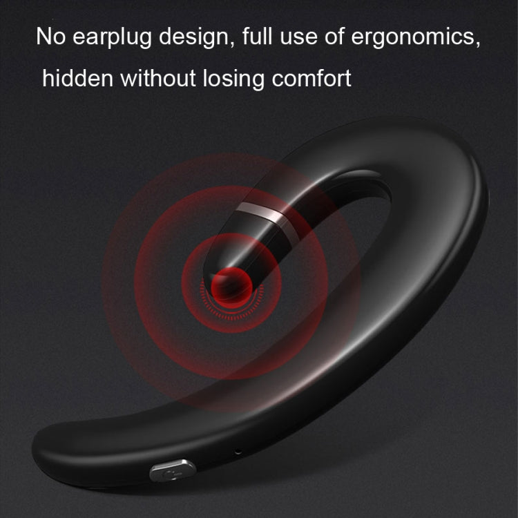Écouteurs Bluetooth ET Casque sans fil Mains libres Crochet d'oreille Écouteurs étanches à réduction de bruit avec micro pour Android iPhone