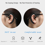 Écouteurs Bluetooth ET Casque sans fil Mains libres Crochet d'oreille Écouteurs étanches à réduction de bruit avec micro pour Android iPhone
