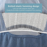 3 filets anti-moustiques pour poussette bébé de 150 cm, filet de protection sûr pour nourrissons, accessoires pour poussette, moustiquaire