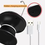 Distributeur d'eau automatique sans fil rechargeable par USB, pour seau de minerai, avec plateau et pompe, couleur noire