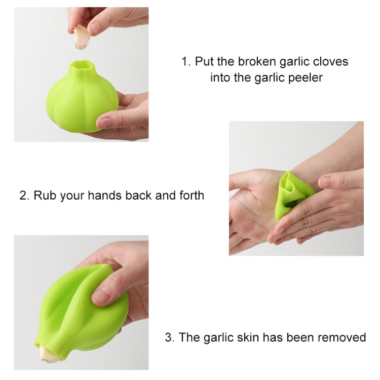 10 Éplucheurs d'ail en silicone, outil de cuisine créatif, éplucheur d'ail
