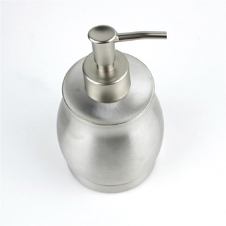 Bouteille de lotion en acier inoxydable Distributeur de savon liquide Bouteille de désinfectant pour les mains, 390 ml
