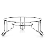 Étagère de cuisine pour casseroles, woks, paniers vapeur, etc.