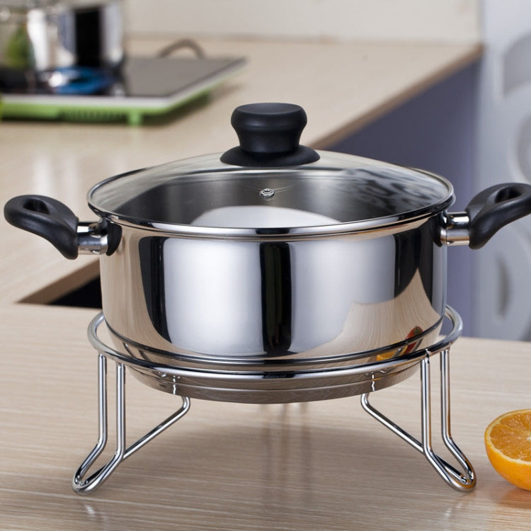Étagère de cuisine pour casseroles, woks, paniers vapeur, etc.