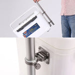 1 paire de supports de parapluie divisés pour parapluie pliable et boîte de pêche