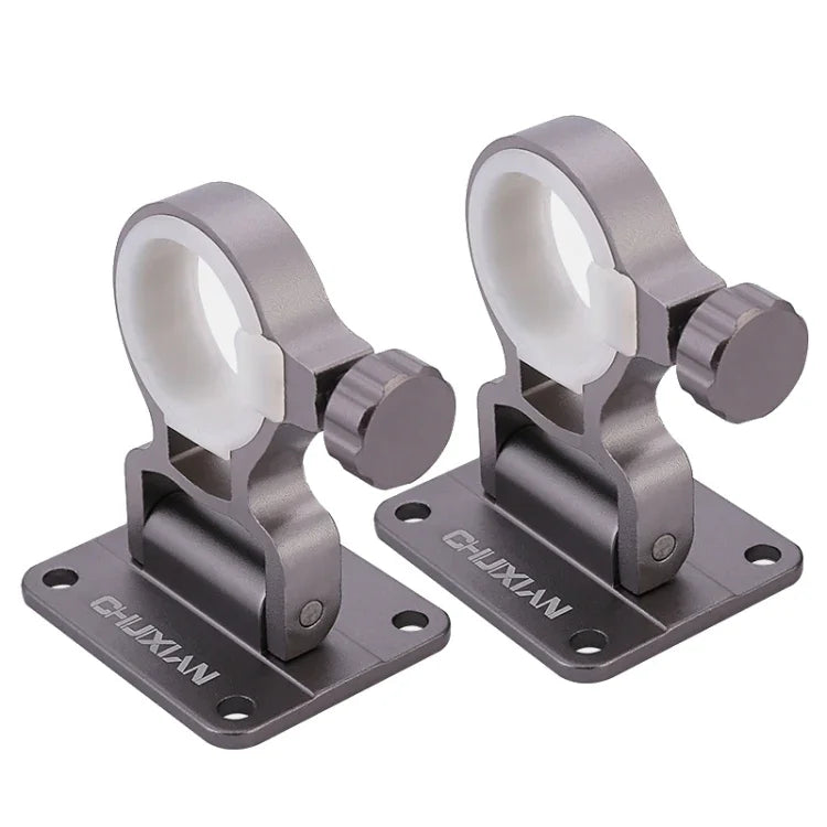 1 paire de supports de parapluie divisés pour parapluie pliable et boîte de pêche