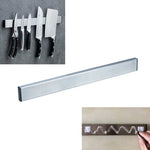 Stainless Steel Knife Holder Kitchen Rack Magnetic Suction Knife Holder, 30cm Red Gum, 30cm Free Nail Glue, 40cm Red Gum, 40cm Free Nail Glue, 50cm Red Gum, 50cm Free Nail Glue