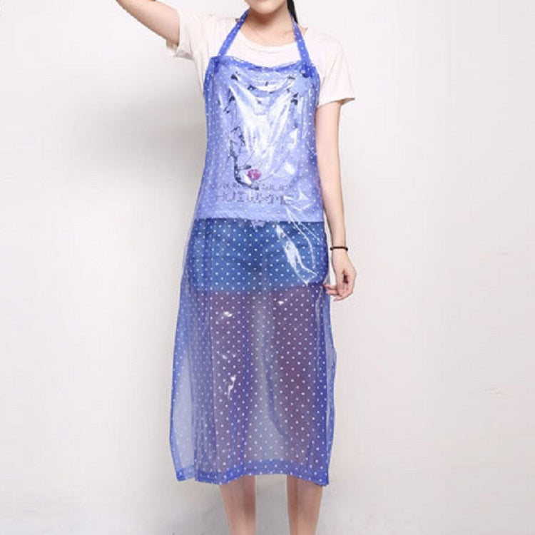 Tablier transparent imperméable, oléofuge, antitache et anti-durcissement
